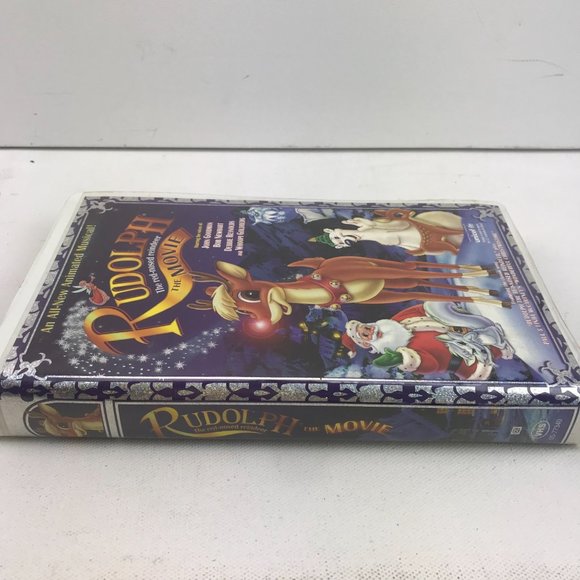 VHS Rudolph The Red Nose Reindeer Christmas Animated Musical John Goodman Whoopi - Picture 3 of 5